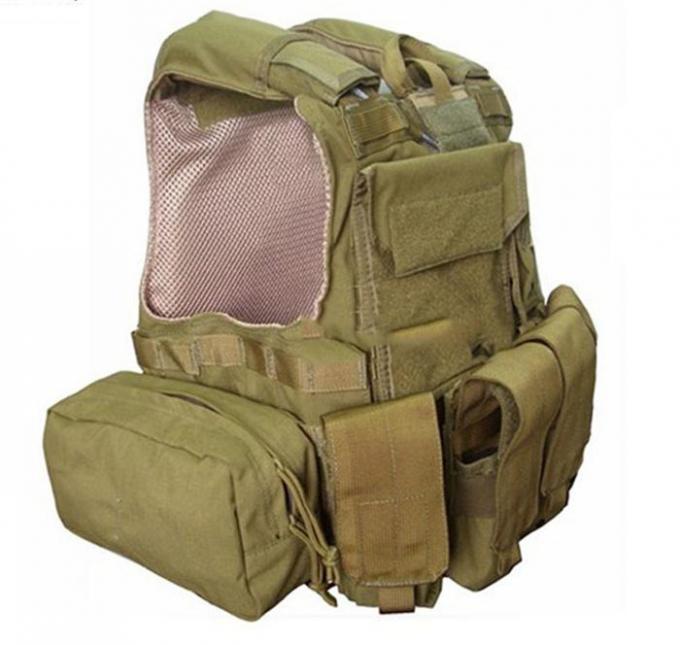 Airsoft Bullet Proof Tactical Vest Ballistic , Teflon Bullet Proof Vest