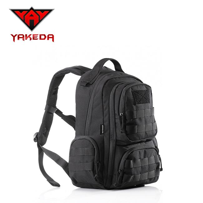 backpack with two side pockets