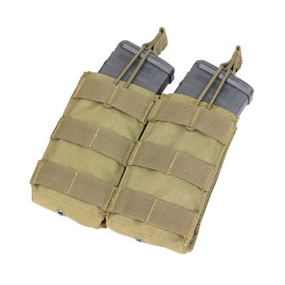 China Double Open Top M4 Mag Pouch , Tactical Mag Pouch Customized supplier