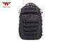 Durable Outdoor Travel Black Tactical Day Pack Customized Logo 30L - 40L Capacity supplier