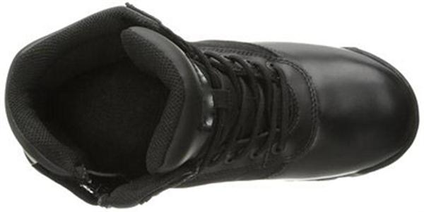 Black Military Tactical Boots Classic 6 Inch Side - Zip Comfortable