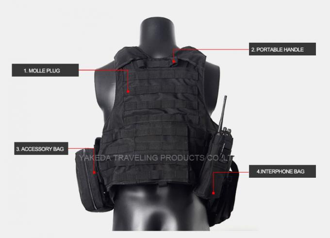 Black Hawk Tactical Vest  Tactical Assault Gear Vest 600D Polyester