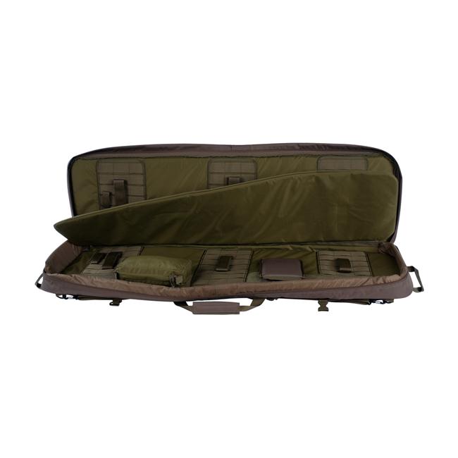 Detachable Carrying Strap Double Rifle Case , 35 L Volume Gun Carrying Bag