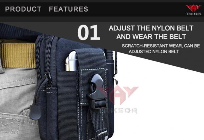Molle Sport Bag Military Nylon Hiking Belt Pouch Tactical Waist Pack Pocket