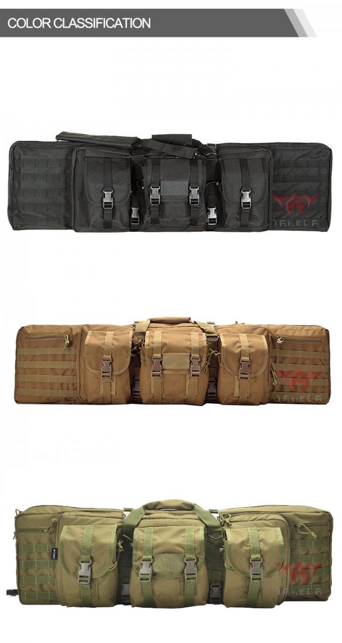 Outdoor Military Hunting Tactical Gun Bags , Long Multiple Rifle Case Backpack