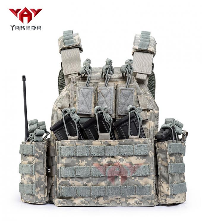 Multi - Functional 1000D Nylon Police Tactical Vest Expand Training Field Equipment