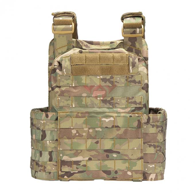 Molle Safety Lightweight Tactical Gear Vest / Military Combat Training Bullet Proof Vest