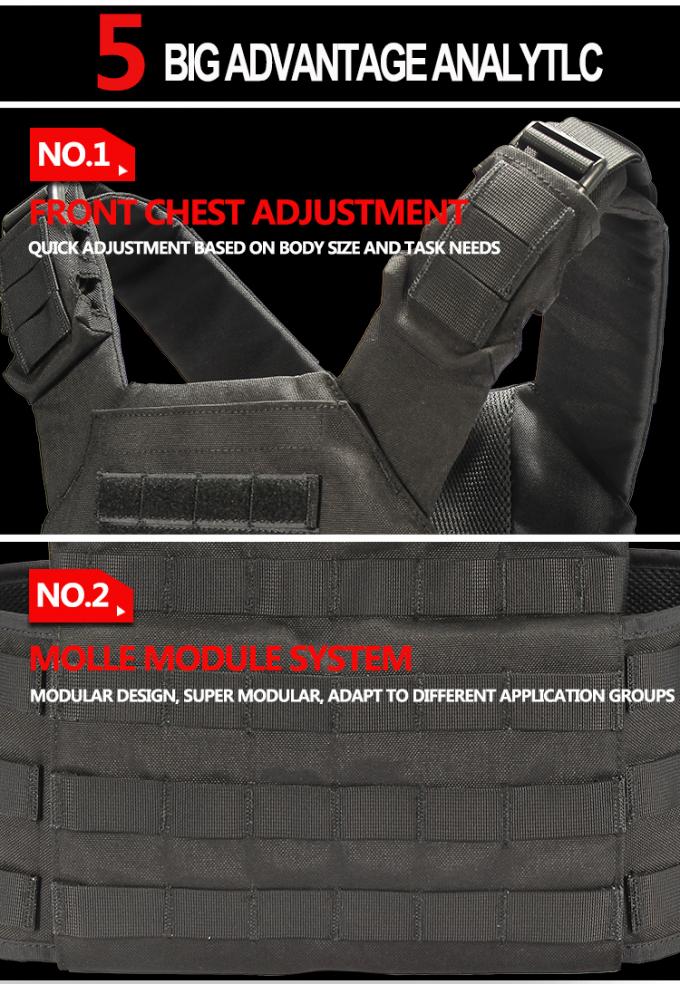 Outdoor CS Field Military Bulletproof Vest Tactical Camouflage Combat Level 4