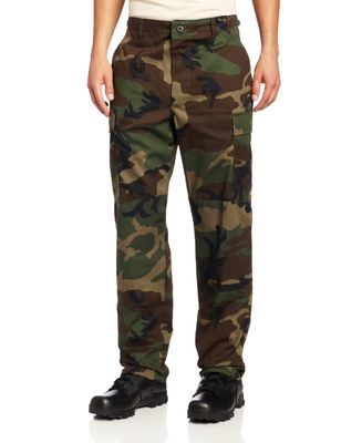 China Comfortable Military Cargo Pants Polyester Cotton Wrinkle Resistant supplier