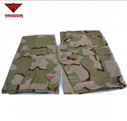 China Custom Camouflage Military Uniforms Waterproof Rip - Stop For Workwear supplier