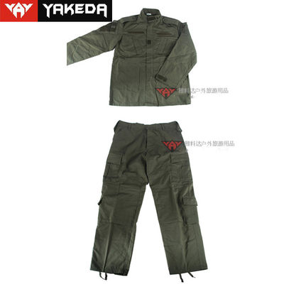 China Durable Army Camouflage Uniform Anti - Static Custom For Male supplier