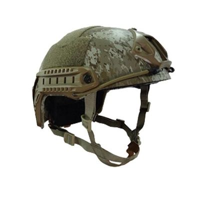 China Men Ballistic Military Bulletproof Helmet Lightweight , Army Ach Helmet supplier
