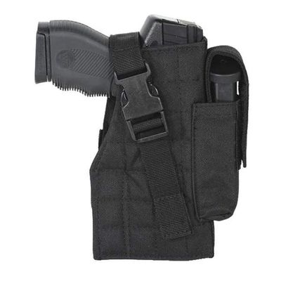 China Pistol Left Handed Drop Leg Holster Attached Magazine Pouch ODM Service supplier