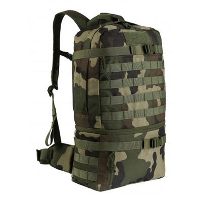 China Army Green Molle Tactical Gear Backpacks For Hiking , Tactical Day Pack supplier
