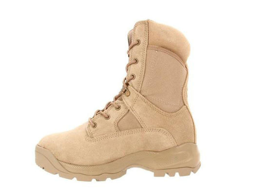 China 8 Inches Men Boot Military Tactical Boot , Customized Safety Military Jungle Boots supplier