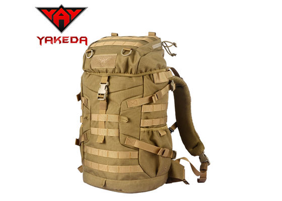 China Lightweight Travel Tactical Molle Backpack , Hiking Camping Mountain Climbing Backpack supplier