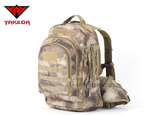 China 600D Waterproof Polyester Tactical Military Backpack for Man FCC SGS supplier
