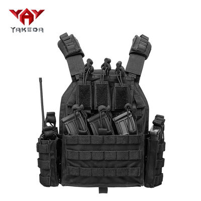 China Multi - Functional 1000D Nylon Police Tactical Vest Expand Training Field Equipment supplier