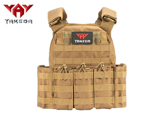 China Molle Safety Lightweight Tactical Gear Vest / Military Combat Training Bullet Proof Vest supplier