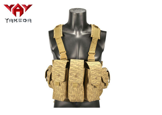 China Military Light AK Combat Training Chest Rig Vest / Army Molle Swat Tactical Gear Vest supplier