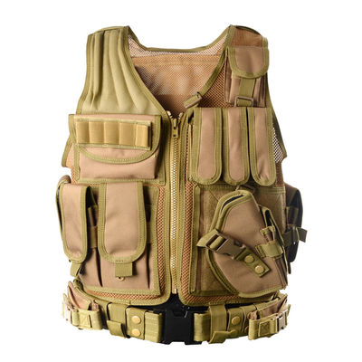 Outdoor Tactical Gear Vest CS Field , Improved Outer Tactical Vest supplier