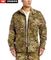 Anti UV Army Camouflage Clothes With Zigzag Stitched Mandarin Collar supplier