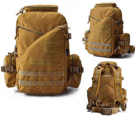 Climbing Tactical Day Pack Nylon Fabric Travel Mountaineering Bags supplier