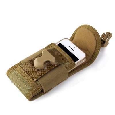 500D Nylon Cell Phone Belt Holster / Vest Combat Army Waist Pack supplier