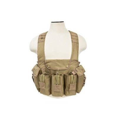 Bullet Proof Tactical Gear Vest Chest Rig Black Lightweight For Hunting supplier