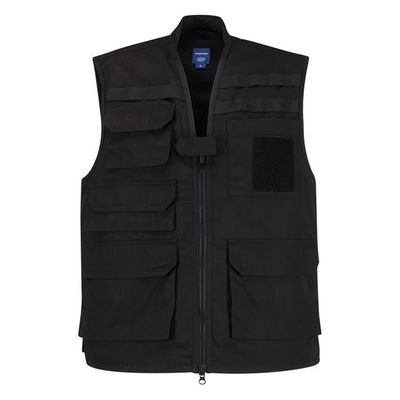 Body Armor Tactical Vest With Chest Holster , Tactical Shooting Vest supplier