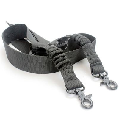 Heavy Duty Nylon Tactical Gun Sling Gun Shoulder Strap with Steel Clip supplier