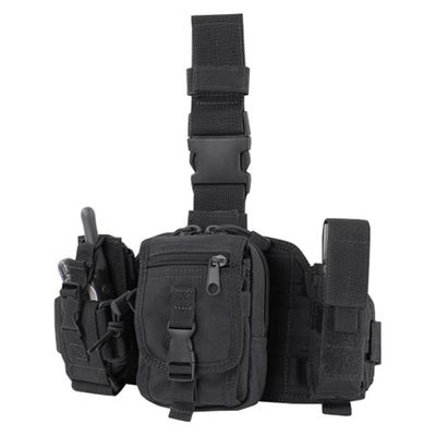 Flashlight Molle Magazine Pouches / Triple Magazine Pouch Leg Rig supplier