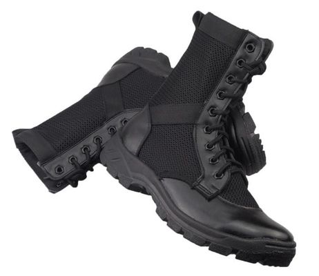 Breathable Mesh Leather Military Tactical Boots For Training Special Forces supplier