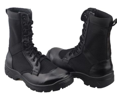 Breathable Mesh Leather Military Tactical Boots For Training Special Forces supplier