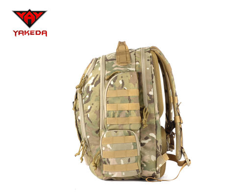 Outdoor Army Style Backpack , 36-55L Tactical Molle BaG For Training Hiking Camping supplier