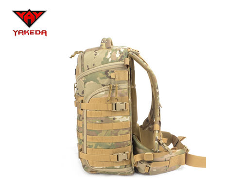 36-55L Tactical Gear Backpack for Outdoor Travelling Hiking , Multicam fabric supplier