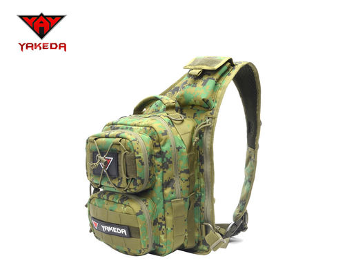 Camping Water Resistant Tactical Day Pack Trekking Woodland Tactical Gear for Men with Patch supplier