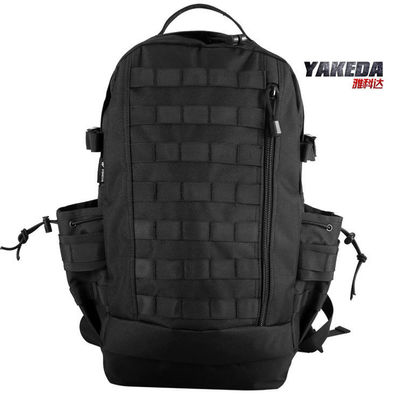 Black Outdoor Tactical Day Pack Backpack , Lightweight Travel Daypack supplier