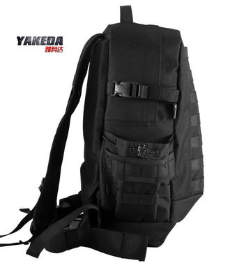 Black Outdoor Tactical Day Pack Backpack , Lightweight Travel Daypack supplier