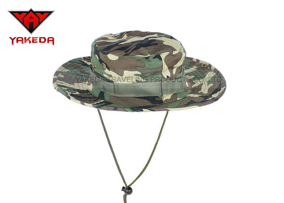 Outdoor Activities Camouflage Bucket Hat for Camping Traveling supplier