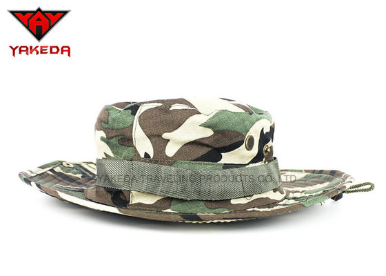 Outdoor Activities Camouflage Bucket Hat for Camping Traveling supplier