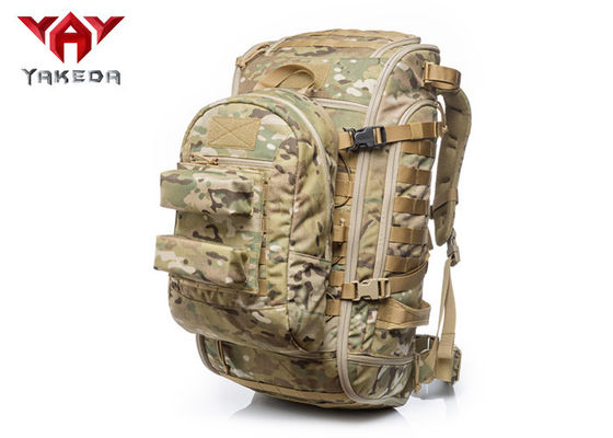 Multi - Function Military Trekking Bags , Large Capacity Tactical Molle System Backpack supplier