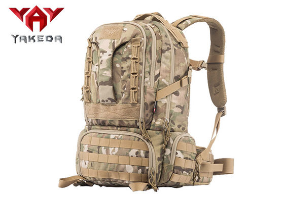 Military Hiking Mountain Climbing Backpack / Tactical Outdoor Rucksack For Trekking supplier