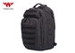 Durable Outdoor Travel Black Tactical Day Pack Customized Logo 30L - 40L Capacity supplier