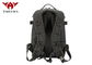 Black Outdoor Adventure Backpack For Leisure Climbing / Hydration Camping supplier