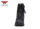 Strap Army Rubber Non - Slip Military Tactical Boots With Side Zipper Black Color supplier