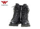 Leather Breathable Combat Hiking Military Boots For Men Flat Low Heel supplier